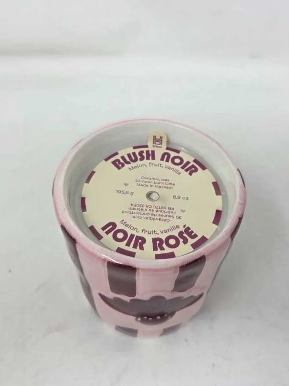 New Urban Outfitters love letter 7oz scented candle in Blush Noir